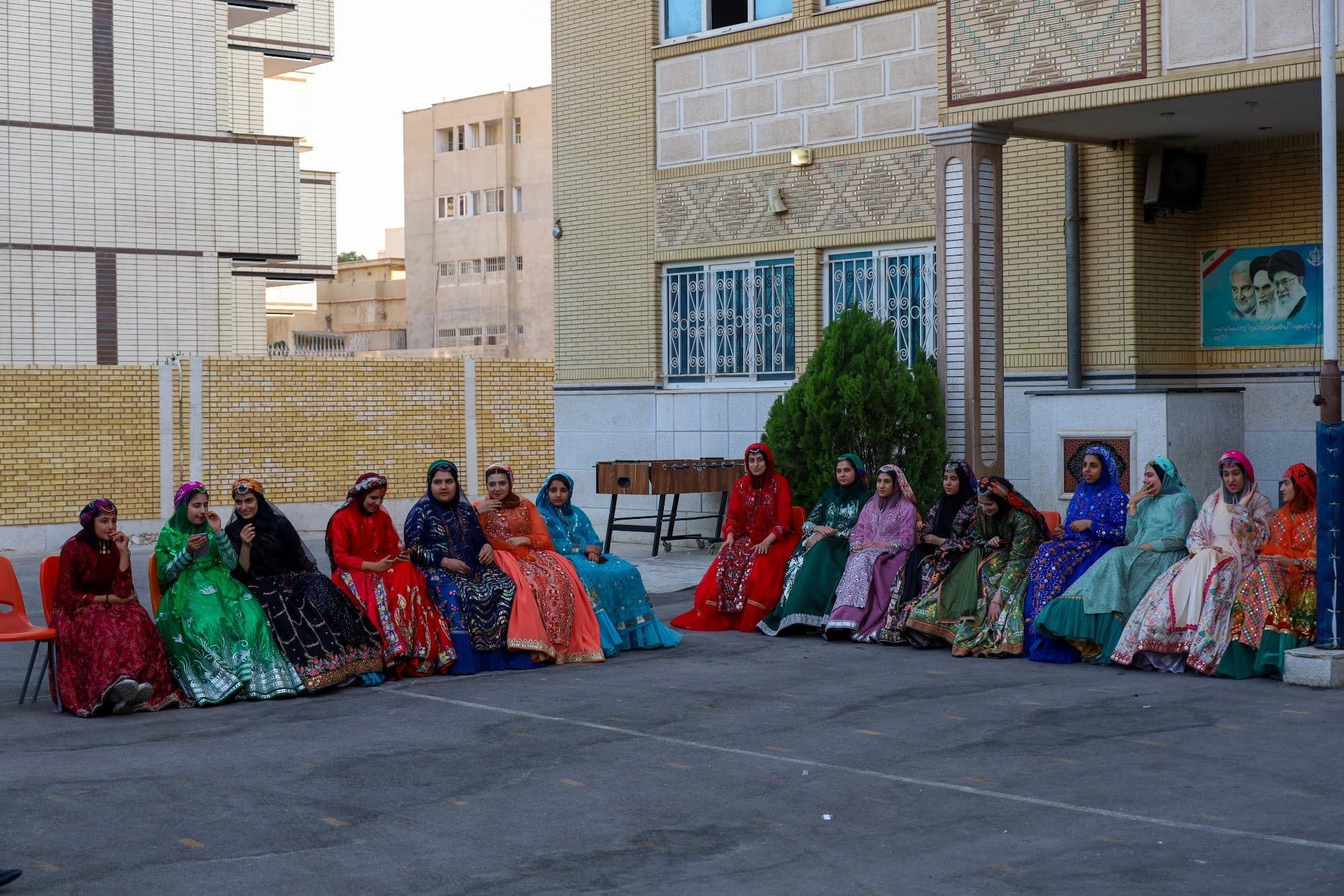 آیین افتتاح سالن اجتماعات و کتابخانه دبیرستان عشایری شهید بهشتی